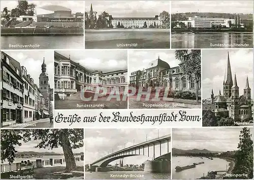Cartes postales moderne Bundeshauptstadt Bonn