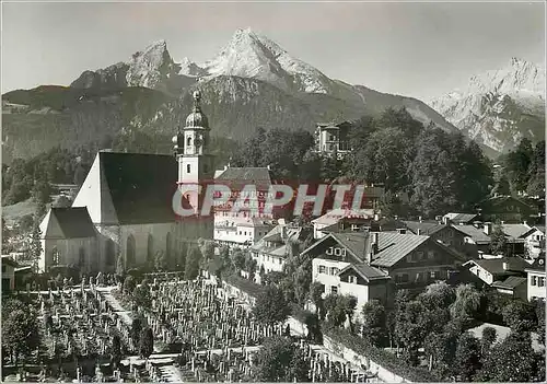 Cartes postales moderne Berchtesgaden Franziskanerkirche