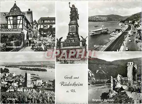 Cartes postales moderne Rudesheim