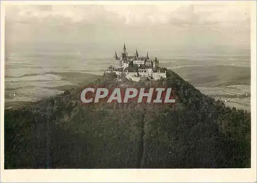 Cartes postales moderne Burg Hohenzollern Blick vom Zellerhorn