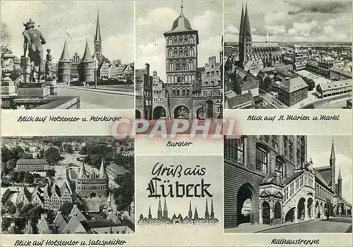 Cartes postales moderne Lubeck