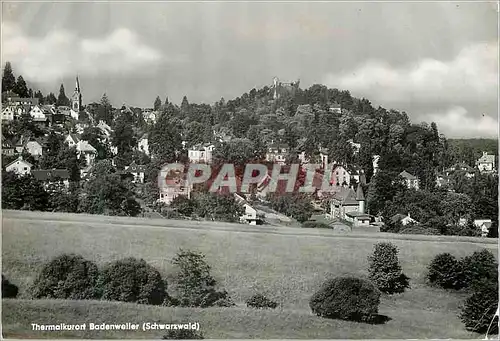 Moderne Karte Thermalkurort Badenweiler Schwarzwald