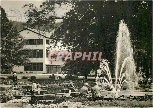 Moderne Karte Bad Driburg Kurpark mit Leuchtfontane