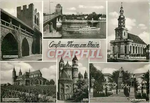 Cartes postales moderne Worms am Rhein