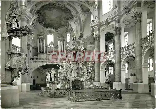 Cartes postales moderne Lichtenfels Vierzehnheiligen Inneres der Basilika Altar und Orgel