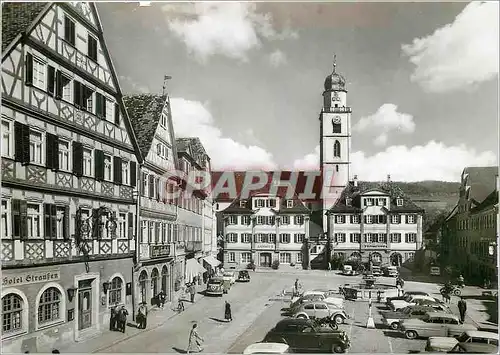 Moderne Karte Bad Mergentheim Marktplatz