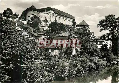 Moderne Karte Universitatsstadt Tubingen Schloss Hohentubingen