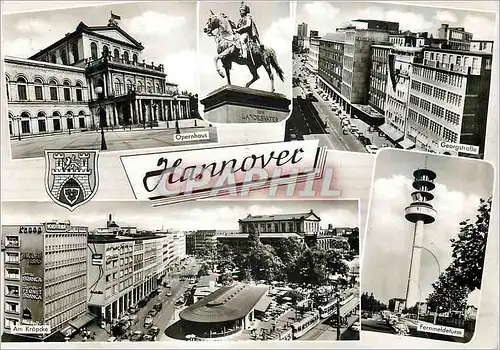 Cartes postales moderne Hannover Panorama