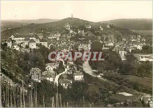 Cartes postales moderne Universitatsstadt Tubingen Blick von Westen