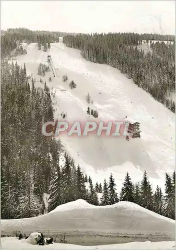 Moderne Karte Wintersportplatz Feldberg Sprungschanze