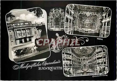 Cartes postales moderne Markgrafliches Opernhaus Bayreuth