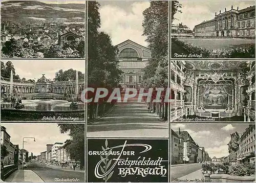 Cartes postales moderne Testspielstadt Bayreuth