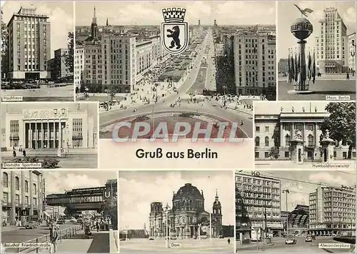 Moderne Karte Berlin