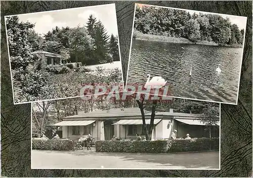 Cartes postales moderne Berlin Caf� Restaurant Volkspark Rehberge gegenuber Freilichtbuhne