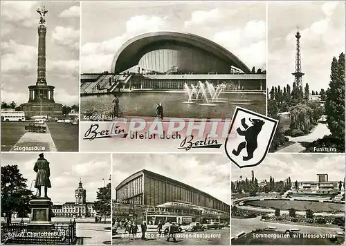 Cartes postales moderne Berlin Panorama