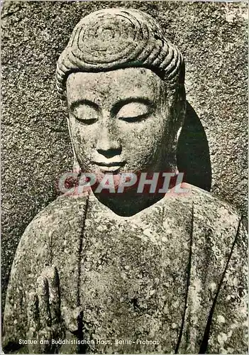 Cartes postales moderne Statue am Buddhistischen Haus Berlin-Frohanu
