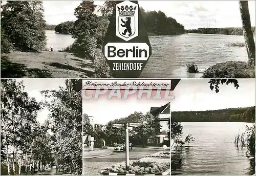 Moderne Karte Berlin Zehlendorf Panorama