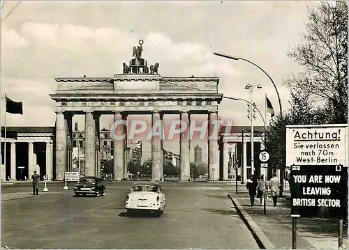 Cartes postales moderne Berlin Brandenburger Tor
