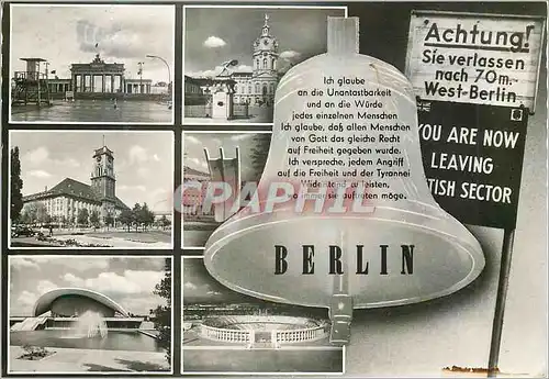 Cartes postales moderne Berlin Panorama