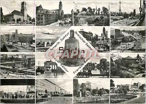 Cartes postales moderne Berlin Panorama