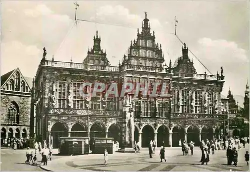 Moderne Karte Bremen das Rathaus