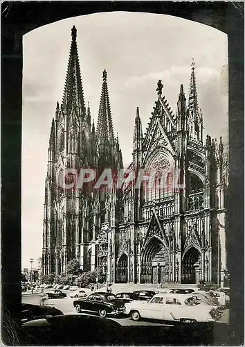 Moderne Karte Koln am Rhein Dom