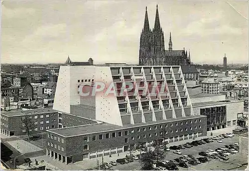 Cartes postales moderne Koln am Rhein Opernhaus und Dom