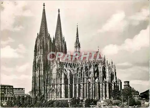 Moderne Karte Koln am Rhein Dom