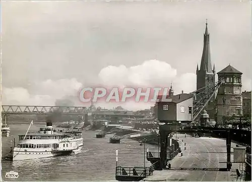 Cartes postales moderne Dusseldorf Rathaus-Ufer