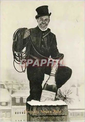 Cartes postales moderne Ein Gutes Neuer Jahr Champagne