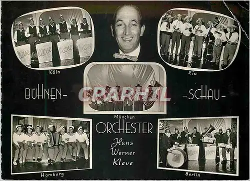 Cartes postales moderne Orchester Hans Werner Kleve