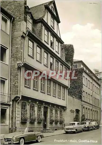Cartes postales moderne Frankfurt am Main Goethe-Haus