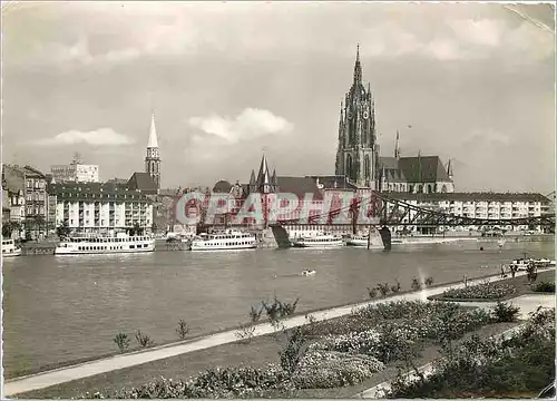 Cartes postales moderne Frankfurt am Main View