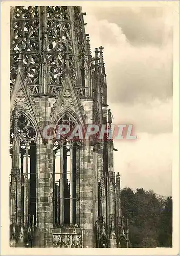 Moderne Karte Deutsche Heimatbilder Turm des Munsters Freiburg