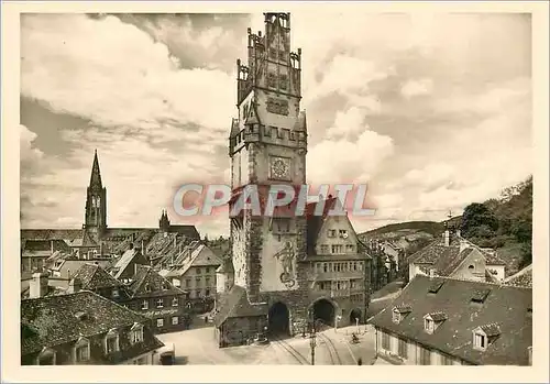 Moderne Karte Freiburg I Br Schwabentor-Turm