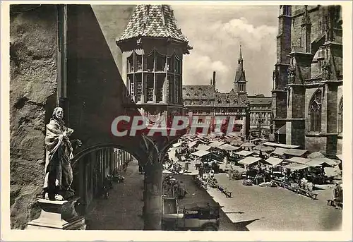 Cartes postales moderne Freiburg I Br Das Munsterplatz