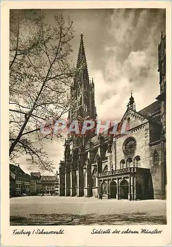 Cartes postales moderne Freiburg I Br Sudseite der Schonen Munster
