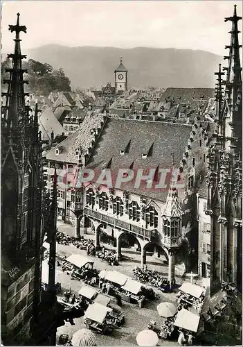 Cartes postales moderne Freiburg I Br Blick vom Munster Kaufhaus