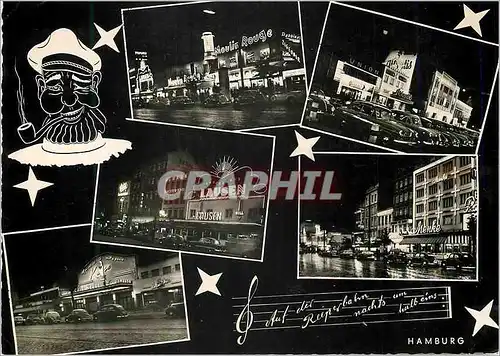 Cartes postales moderne Hamburg Ruperbahn nacht