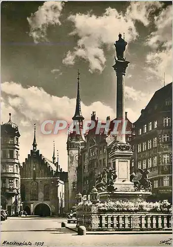 Moderne Karte Munchen Marienplatz