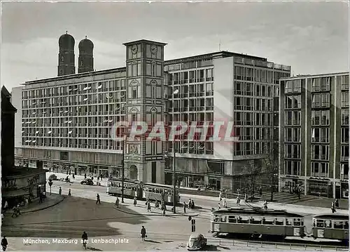 Moderne Karte Munchen Maxburg am Lenbachplatz