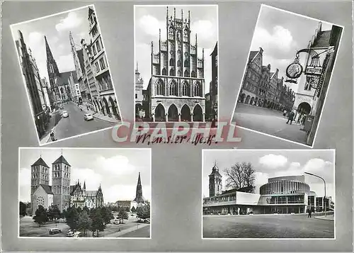 Cartes postales moderne Munster panorama Stadtansichten