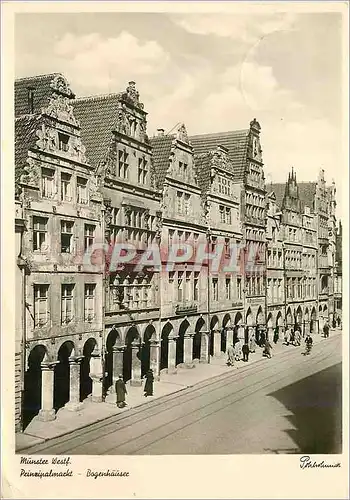 Moderne Karte Munster Prinzipalmarkt Bogeschausee