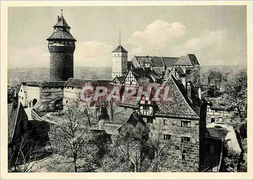 Moderne Karte Nurnberg La chateau