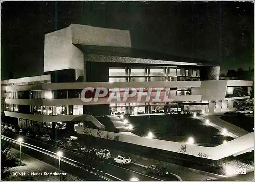 Moderne Karte Bonn Neues Stadttheater