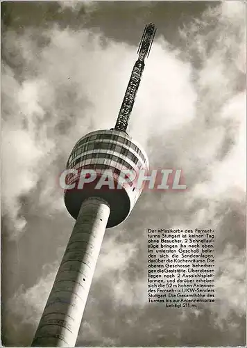 Cartes postales moderne Stuttgart Fernsehturm