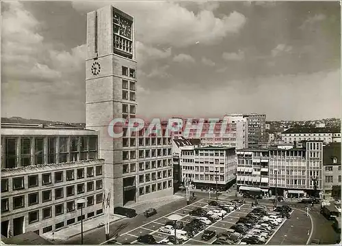 Moderne Karte Stuttgart am Rathaus