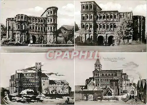Cartes postales moderne Trier Porta Nigra Panorama