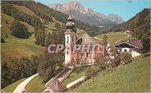 Cartes postales moderne Maria Gern Kirche Berchtesgaden