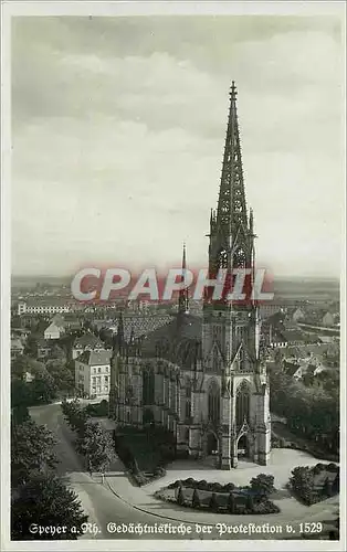 Cartes postales moderne Speyer Gebachtniskirche der Protestation